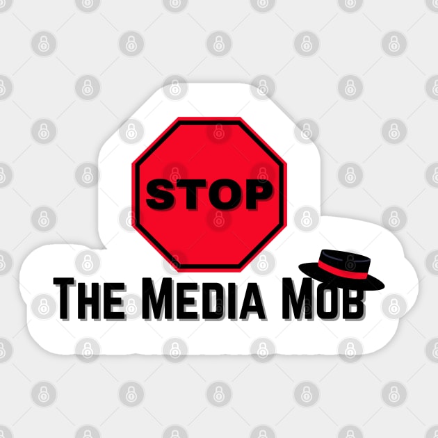 The Media Mob Sticker by JessyCuba